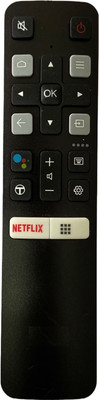 SHIELDGUARD Remote Control No. 423 Compatible for LED TV (No Voice function) TCL Remote Controller(Black)