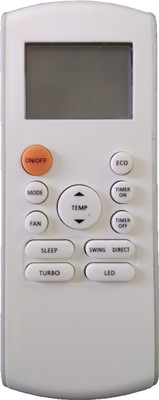 NixGlobal 184 AC Remote Compatible with ONIDA AC Remote Controller(White)
