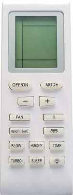 NixGlobal 18 AC Remote Compatible with ONIDA / ELECTROLUX / VOLTAS / GODREJ / VIDEOCON AC Remote Controller(White)