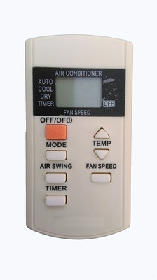OG Remote 44A ( 7 Button ) AC Compatible with PANASONIC AC Remote Controller(White)