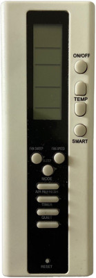 SHIELDGUARD AC Remote Control No. 428 Compatible for AC Vestar, Kelvinator, Voltas, Napolean Remote Controller(White)