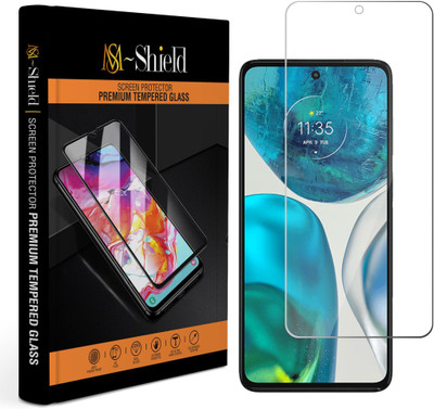 MS-Shield Impossible Screen Guard for Motorola G52 5G, Clear Plastic Film Screen Protector (NOT Glass)(Pack of 1)