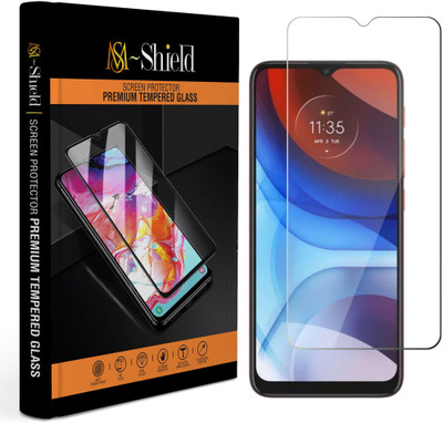 MS-Shield Impossible Screen Guard for Motorola E7 Power, Clear Plastic Film Screen Protector (NOT Glass)(Pack of 1)