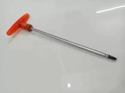 paliwalcreation 2-in-1 T-DRIVER Reversible Screwdriver (250mm x 6mm) Long Handle Screwdriver Long Handle Screwdriver(Pack of 1)