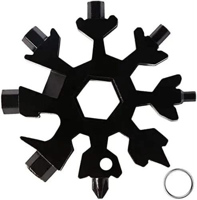 Hetkrishi 18 in 1 Multi Purpose Wrenches Combination Outdoor Snowflake Shape Impact Screwdriver(Pack of 1)