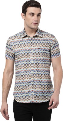 AD by Arvind Men Printed Casual Multicolor Shirt