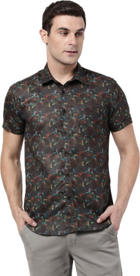AD by Arvind Men Printed Casual Multicolor Shirt
