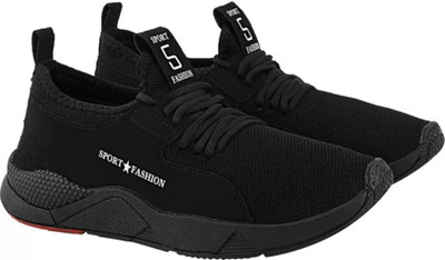 Begone sports waking shoes for men Walking Shoes For Men(Black , 7)