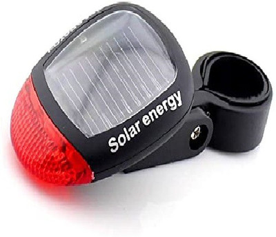 Hitman Bicycle Solar Tail Light LED Wheel Reflectors(Red & Black)
