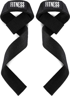 STEIGEN FITNESS Weight Lifting Deadlift Straps, Wrist Support For Gym Wrist Support(Black)