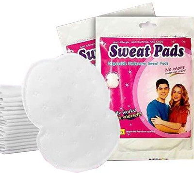 GVJ TRADERS weat Clear Breathable and Deodorizing Underarm Sweat Pads 1 Sweat Pads