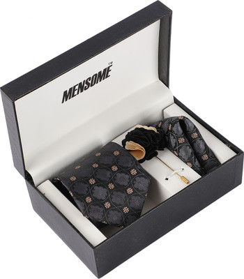 MENSOME Floral Print Tie(Pack of 3)