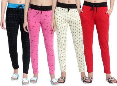 Ayvina Printed Women Multicolor Track Pants