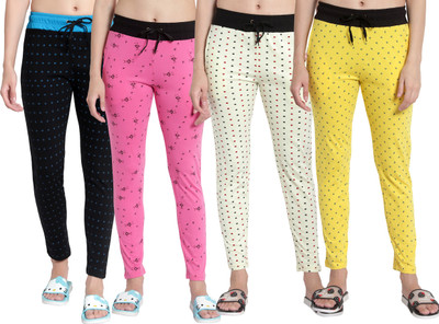 Ayvina Printed, Striped Women Multicolor Track Pants