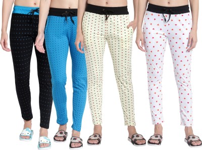 Ayvina Polka Print Women Multicolor Track Pants