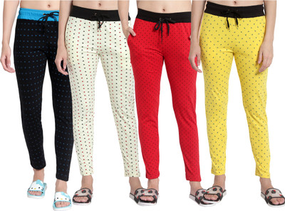 Ayvina Printed Women Multicolor Track Pants