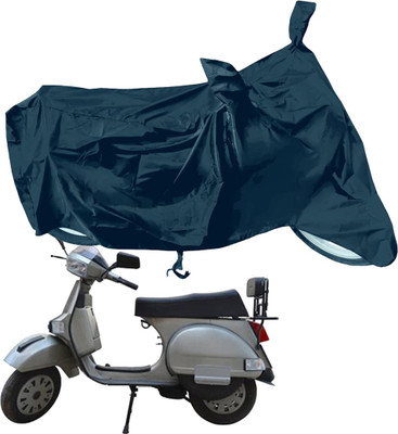 RiderShine Waterproof Two Wheeler Cover for LML(Select, Black)