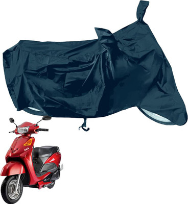RiderShine Waterproof Two Wheeler Cover for Indus(Yo EXL, Black)