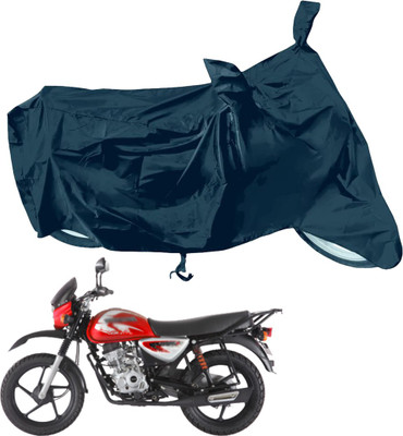 RiderShine Waterproof Two Wheeler Cover for Bajaj(Boxer BM 150, Black)