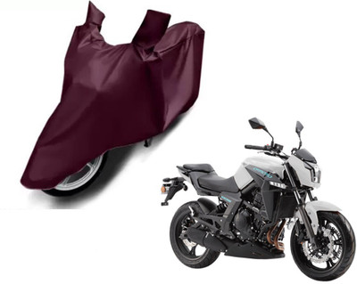 Selifaur Waterproof Two Wheeler Cover for 22Motors(650 NK, Brown)