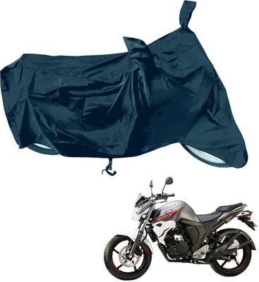 RiderShine Waterproof Two Wheeler Cover for Yamaha(FZ S FI (V 2.0) BS6, Black)