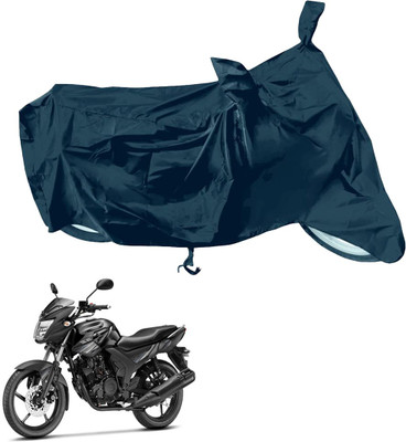 RiderShine Waterproof Two Wheeler Cover for Yamaha(SZ-RR, Black)
