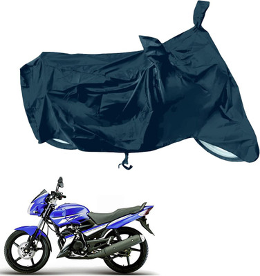RiderShine Waterproof Two Wheeler Cover for Yamaha(Gladiator RS, Black)