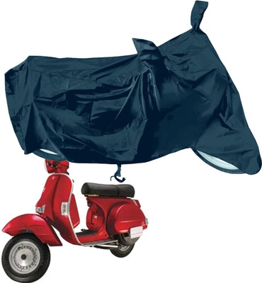 RiderShine Waterproof Two Wheeler Cover for LML(Star Euro 150, Black)
