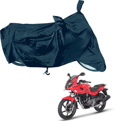 RiderShine Waterproof Two Wheeler Cover for Bajaj(Pulsar 250, Black)