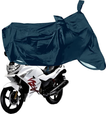 RiderShine Waterproof Two Wheeler Cover for Hero(Karizma ZMR, Black)