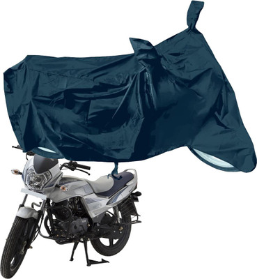 RiderShine Waterproof Two Wheeler Cover for LML(Freedom, Black)