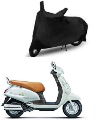 JYENTERPRISES Two Wheeler Cover for Suzuki(Access 125, Black)