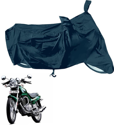 RiderShine Waterproof Two Wheeler Cover for TVS(Fiero FX, Black)