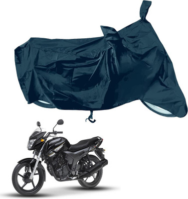 RiderShine Waterproof Two Wheeler Cover for Yamaha(SZ X, Black)
