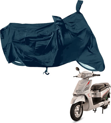 RiderShine Waterproof Two Wheeler Cover for Hero(Electric NYX BS6, Black)