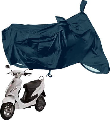RiderShine Waterproof Two Wheeler Cover for Hero(Electric E-Sprint, Black)