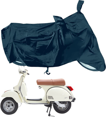 RiderShine Waterproof Two Wheeler Cover for LML(Star Euro 200, Black)