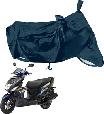 RiderShine Waterproof Two Wheeler Cover for Yamaha(Cygnus Ray ZR, Black)