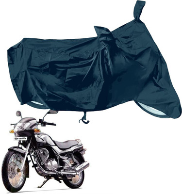RiderShine Waterproof Two Wheeler Cover for TVS(Fiero F2, Black)