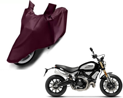Selifaur Waterproof Two Wheeler Cover for Ducati(Scrambler 1100, Brown)
