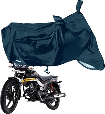 RiderShine Waterproof Two Wheeler Cover for Mahindra(Centuro, Black)