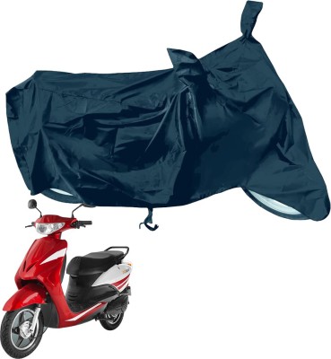 RiderShine Waterproof Two Wheeler Cover for Indus(Yo Xplor, Black)