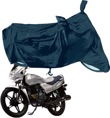 RiderShine Waterproof Two Wheeler Cover for LML(Freedom Prima, Black)