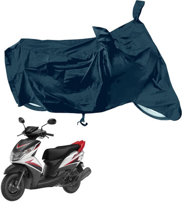 RiderShine Waterproof Two Wheeler Cover for Yamaha(Ray Z, Black)