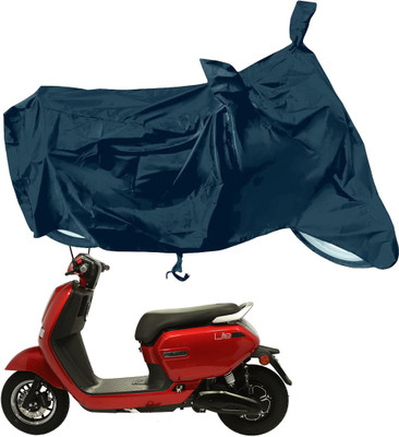 RiderShine Waterproof Two Wheeler Cover for Okinawa(Lite, Black)