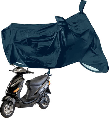 RiderShine Waterproof Two Wheeler Cover for Hero(Electric Wave Dx, Black)