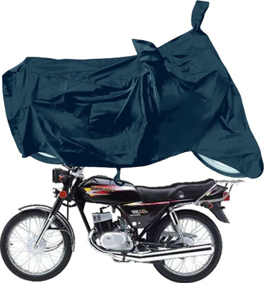 RiderShine Waterproof Two Wheeler Cover for Suzuki(Samurai, Black)