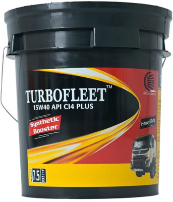 piston 15W-40 TURBOFLEET API CI4 PLUS Heavy Duty Engine Oil Full-Synthetic Engine Oil(7.5 L, Pack of 1)