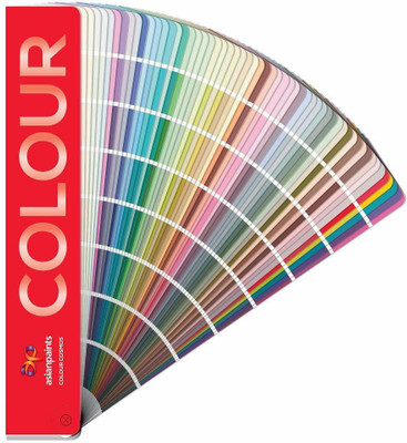Asian Paints Colour Spectra Cosmos | Curated Color Shade Card Handheld Pantone Shade Card for Home & Interior (Manual)(Multicolor)
