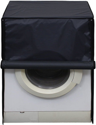 A CUBE LUXURY SOLUTIONS Front Loading Washing Machine  Cover(Width: 65 cm, Black)